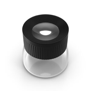 Photo restoration loupe magnifier, item to perform an old photo damage assessment