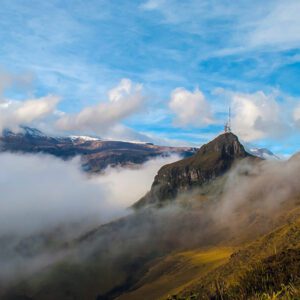 landscape-photographer-perth Clouds over a set of mountains with snow at the background